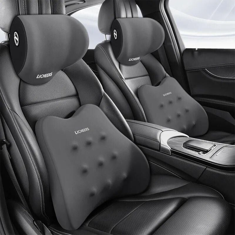 Araç Boyunluk + Sırt Minderi Ortopedik (Takım halinde)