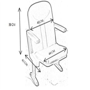 STAR - SİNEMA VE KONFERANS  ve  VIP STADYUM KOLTUĞU - AÇIK KOLLU